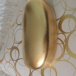 Gold Sunglasses Case